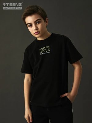 Футболка детская oversize с принтом
