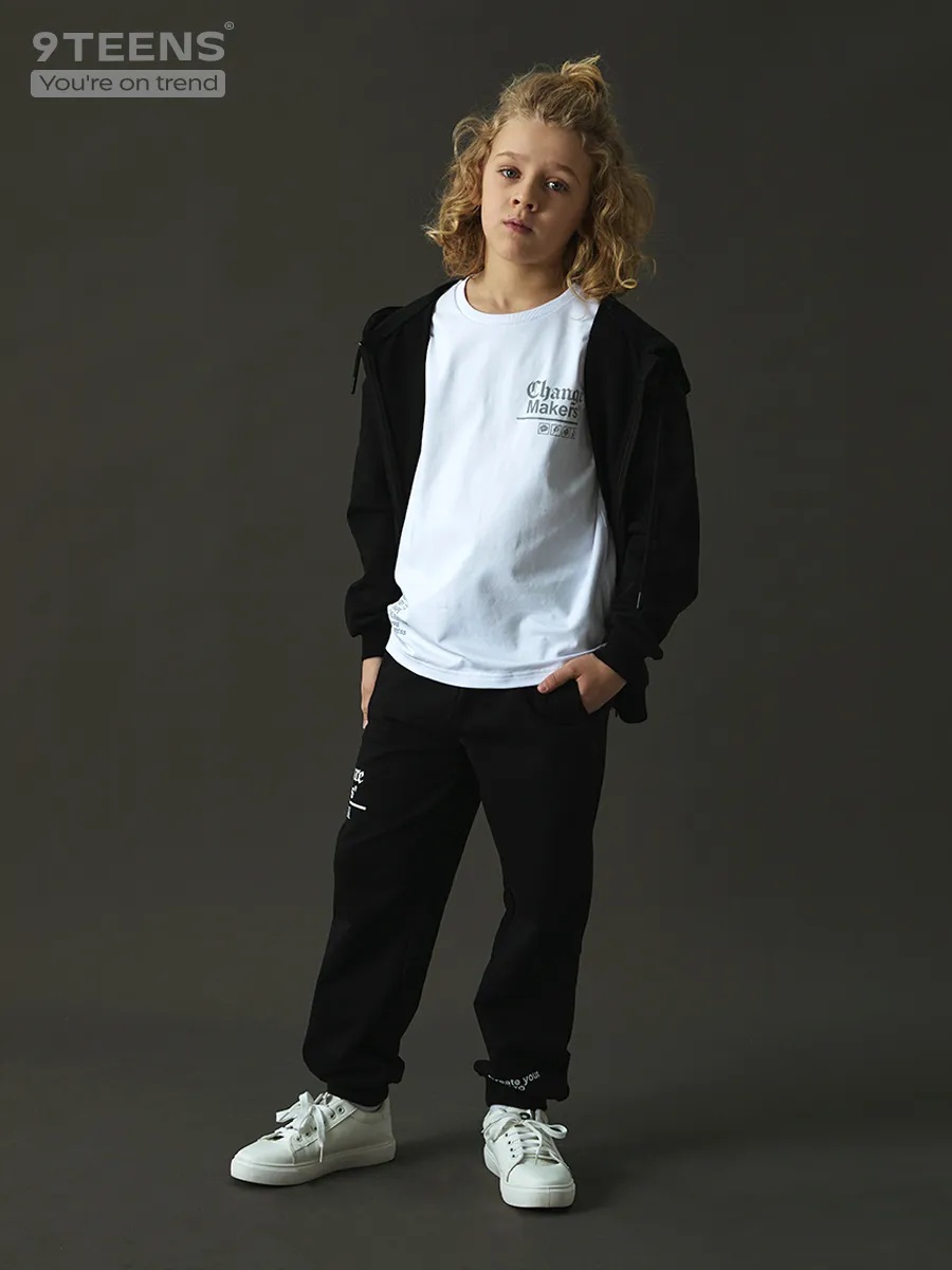 Футболка детская oversize с принтом