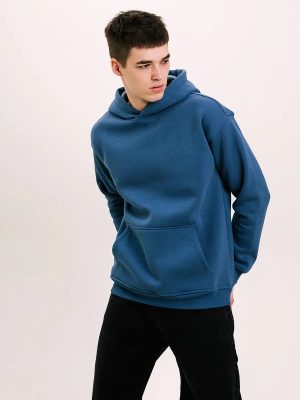 Худи утеплённое oversize с начёсом