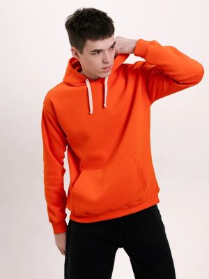 Худи утеплённое oversize с начёсом