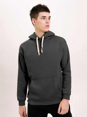 Худи утеплённое oversize с начёсом