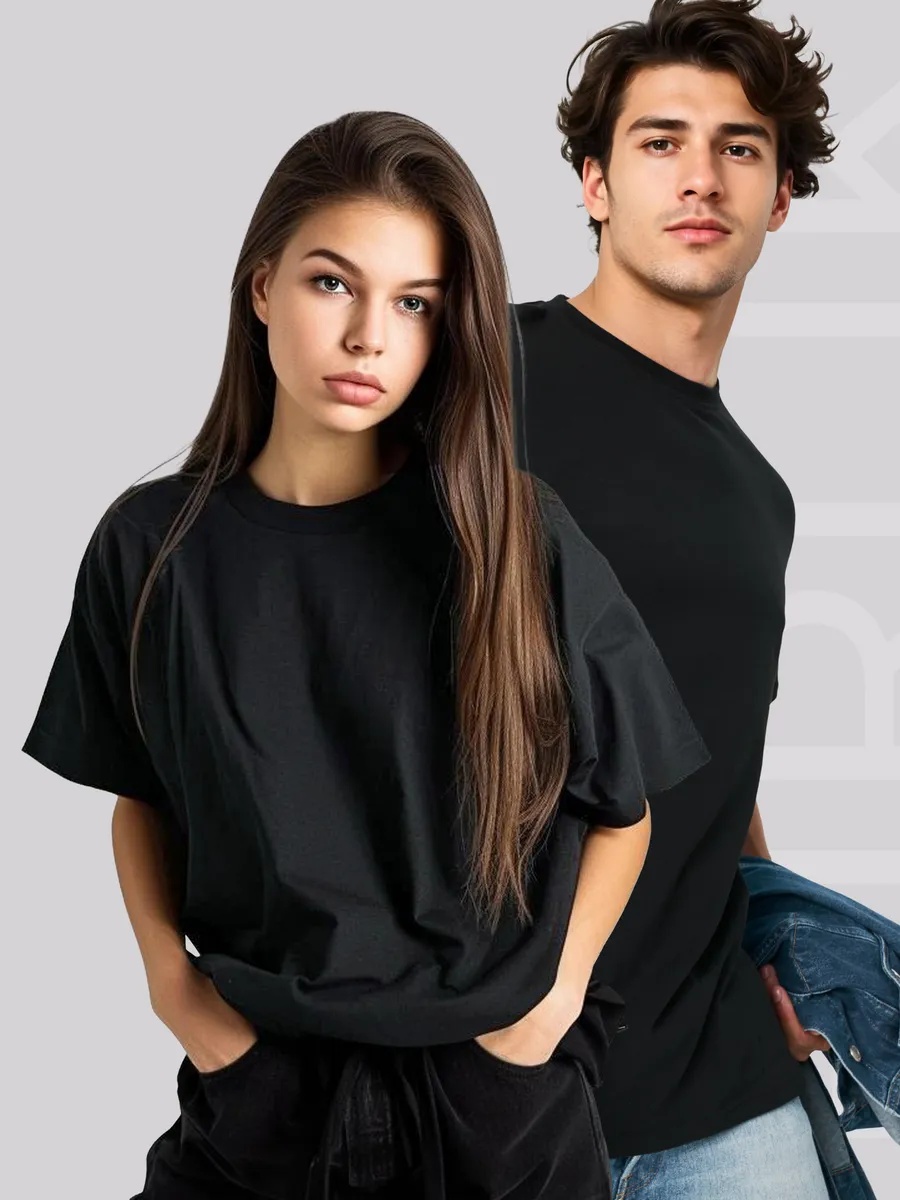Футболка 180гр, Черный